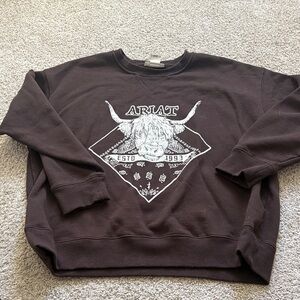 Ariat Women's Brown Graphic Sweatshirt